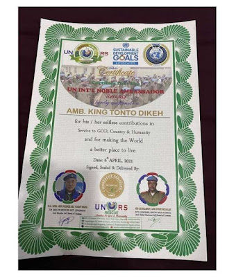 Tonto Dikeh Tonto Dikeh Becomes the United Nations Noble Ambassador