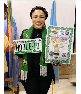 Tonto Dikeh Tonto Dikeh Becomes the United Nations Noble Ambassador