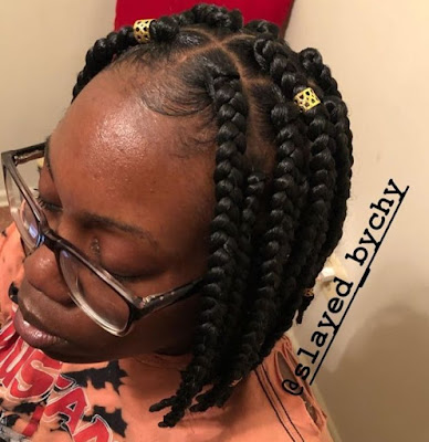 Short Braided Bob Hairstyles