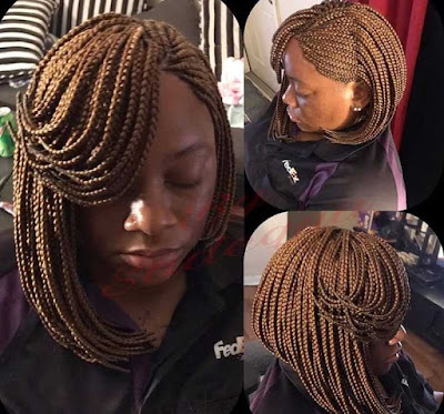 Short Braided Bob Hairstyles