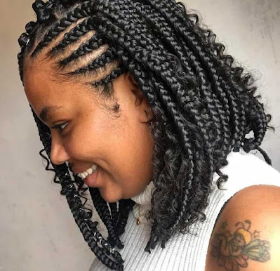 Short Braided Bob Hairstyles