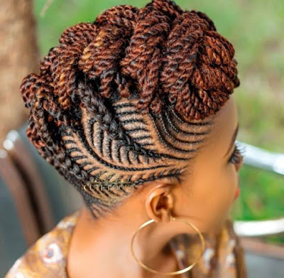 Mohawk Braid Hairstyles Braided Mohawk Hairstyles with Weave