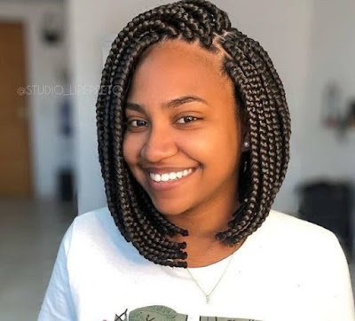Short Braided Bob Hairstyles
