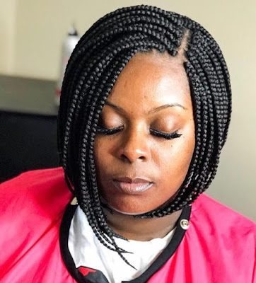 Short Braided Bob Hairstyles