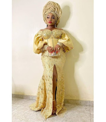 Champagne Gold Colour Lace Styles for Ladies