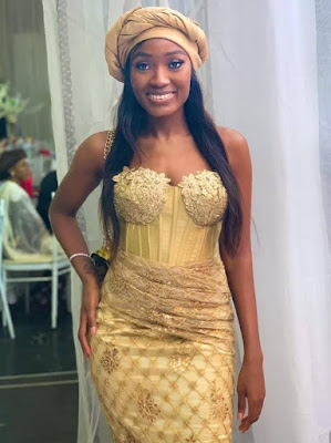 Champagne Gold Colour Lace Styles for Ladies