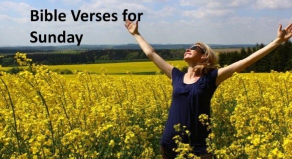 Sunday Bible Verses Bible Verses for Sunday