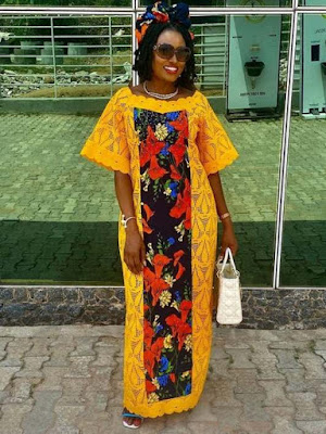 40 Latest Plain and Pattern Styles for Ladies in Nigeria 2022-2023 ...