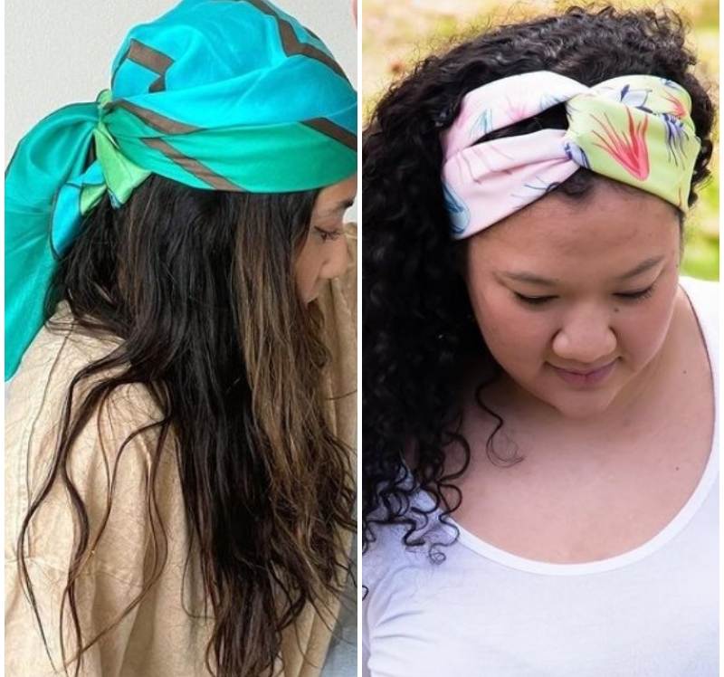 Best Headscarf Styles for Long Hair and Short Hair 2022 - Claraito's Blog