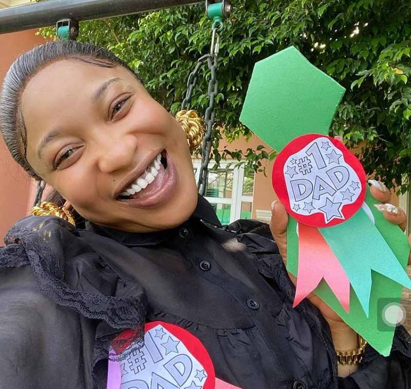 Tonto Dikeh and son Tonto Dikeh