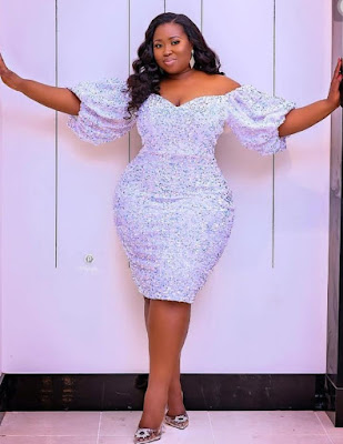 Latest Sequins Gown Styles in Nigeria