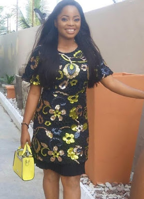 Latest Sequins Gown Styles in Nigeria