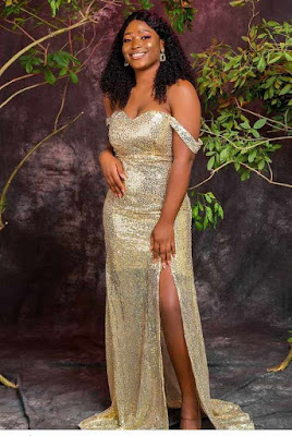 Latest Sequins Gown Styles in Nigeria
