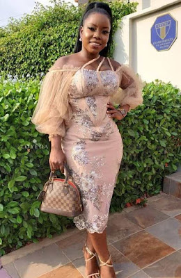 Latest Sequins Gown Styles in Nigeria