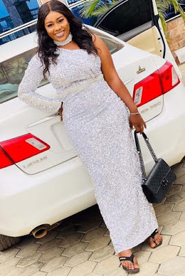 Latest Sequins Gown Styles in Nigeria