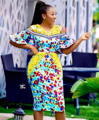 Ankara and lace styles Ankara and Lace Styles Combination