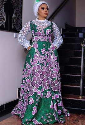 Ankara and lace styles Ankara and Lace Styles Combination