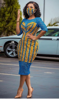 Ankara and lace styles Ankara and Lace Styles Combination