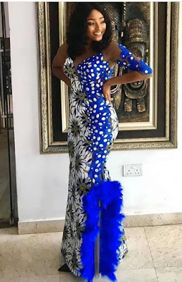 Ankara and lace styles Ankara and Lace Styles Combination