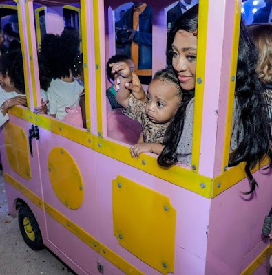 Regina Daniels and son Regina Daniels son birthday celebration