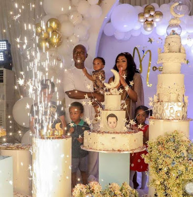 Regina Daniels and son Regina Daniels son birthday celebration