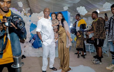 Regina Daniels and son Regina Daniels son birthday celebration