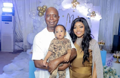 Regina Daniels and son Regina Daniels son birthday celebration