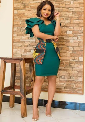 Ankara church outfit Latest Ankara Church Outfit