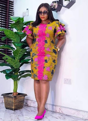 Ankara church outfit Latest Ankara Church Outfit