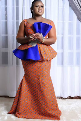 Ankara church outfit Latest Ankara Church Outfit