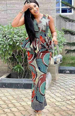 Ankara church outfit Latest Ankara Church Outfit