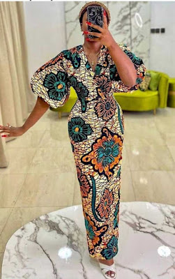 Ankara church outfit Latest Ankara Church Outfit