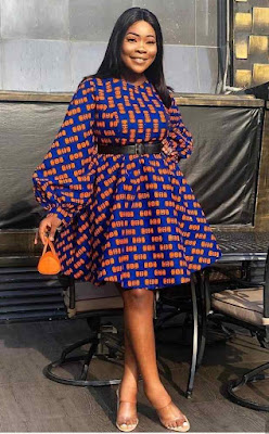 Ankara church outfit Latest Ankara Church Outfit