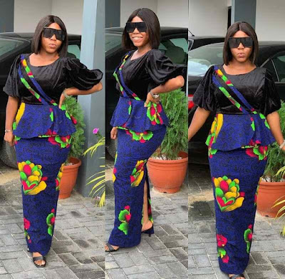 Ankara church outfit Latest Ankara Church Outfit