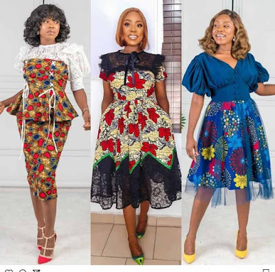 Ankara church outfit Latest Ankara Church Outfit