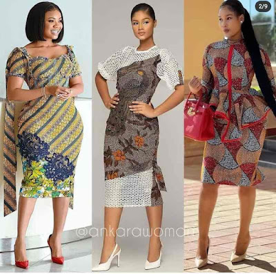 Ankara church outfit Latest Ankara Church Outfit