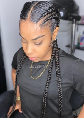 Fabulous trending cornrows