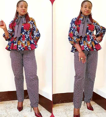 Latest Mix and Match Ankara Dresses