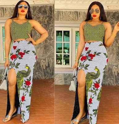 Latest Mix and Match Ankara Dresses