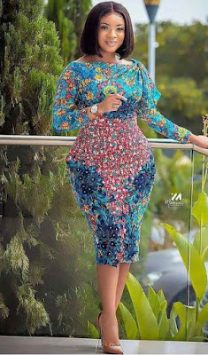 Latest Mix and Match Ankara Dresses