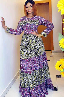 Latest Mix and Match Ankara Dresses