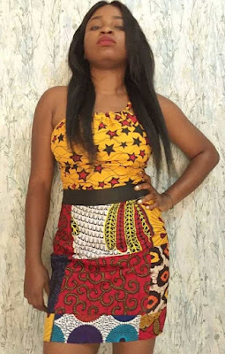 Latest Mix and Match Ankara Dresses