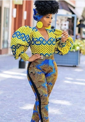 Latest Mix and Match Ankara Dresses