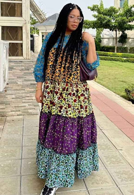 Latest Mix and Match Ankara Dresses