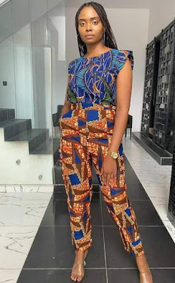 Latest Mix and Match Ankara Dresses