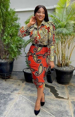 Latest Mix and Match Ankara Dresses