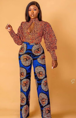 Latest Mix and Match Ankara Dresses