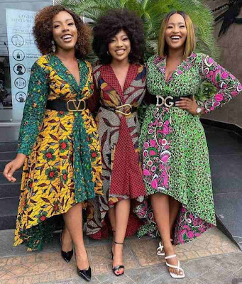 Latest Mix and Match Ankara Dresses