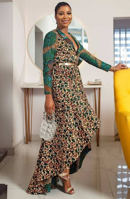 Latest Mix and Match Ankara Dresses