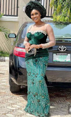 Wedding aso ebi styles with lace Nigerian Wedding Aso Ebi styles with lace